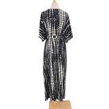 17 Colors Leopard Printed Colorful With Belt Tunic Cover-ups Beach Dress Beach Wear Beachwear Female Women Beach Cover Up V4510L