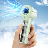 Hangfan Portable Spray Handheld Fan With USB Rechargeable Battery
