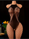 SeeThrough Fishnet Babydolls Erotic Crotchless Temptation Adult Sexy Lingerie Teddy Bodystockings Sex Bondage Bodysuit Pantyhose