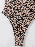 Splicing Backless Micro Thong Female Swimwear One Piece Swimsuit Women Monokini High Cut Leg Bather Bathing Suit Swim Beach Wear