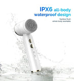 IPX6 Waterproof Electric Cleansing Brush 6 In1 Sonic Rotating Deep Cleansing Brush Remove Acne Pore Skin Rejuvenation Beauty