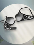 Women's Deep U Plunge Bra Everyday Padded Push Up Low Cut Underwire Deep V Bra T-shirt Bra