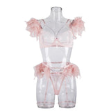Langerie Bilizna Sexy Lingerie Outfit Vulgar Female Underwear Set for Women Clothes Sex Bіdzna Z Video Access Women's Langgery