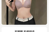 Comfort Strapless Bra for Small Bust Seamless Bralette Adjustable Anti-Peek Summer Wear Thin Back Design Women S-XL MOYISU