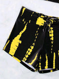 2026 Print String Bikini Swimsuit Women High Waist Shorts Swimwear Female Bathers Bathing Swimming Swim Suit Beachwear