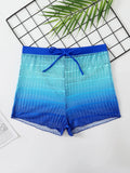 2026 Crochet Swimsuit Pants Sporty Shorts Swimwear Women Solid Bathers Bathing Swimming Swim Suit Female Beachwear
