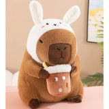 Capybara Plush Toy – Cute Cosplay Stuffed Animal Doll