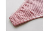 Cotton  Sexy Women's Panties Simple Thongs Lingerie Briefs Female Underwear Sports G-Strings Hot T-Back Breathable Underpants