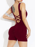 Women Seamless Bodysuit Sportswear Woman Gym Jumpsuits Clothing Yoga Clothes Fitness Rompers Women Sports Leggings Shorts