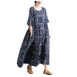 Long Dresses For Women Casual Summer Trendy Boho Style Pleated Cover Up Vestidos Daily Wear High Quality Elegant Maxi Dress