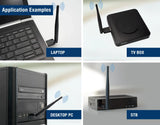 150Mbps MT7601 Wireless Network Card Mini USB WiFi Adapter LAN Wi-Fi Receiver Dongle Antenna 802.11 b/g/n for Digital STB