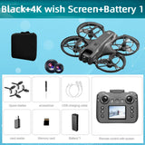 Lenovo V666 8K MINI Drone Professional 5G WIFI Obstacle Avoidance Brushless Altitude Headless Mode RC Quadcopter Toys DronlPlusX