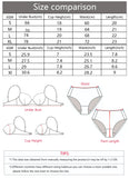 2-piece printed zip top vacation style bra women's sexy Lingerie set easy to wear and take off underwear MR3471