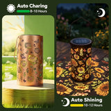 Sunflower Solar Projector Lantern Outdoor Hanging Solar Fairy Lamp Garden Decor Sunflower Solar Light forYard Lawn Holiday Party