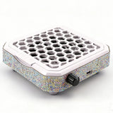 Nail Dust Collector, Powerful Vacuum Cleaning Equipment with Reusable Filter Cartridge, Ideal for Nail Salons