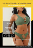Sexy seamless underwear set push-up bra vest sports breathable push-up set