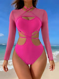 2026 Sexy Slim Swimsuit One Piece Padded Solid Monokini Swimwear Women & Top Bathers Bathing Swimming Swim Suit Female Beachwear
