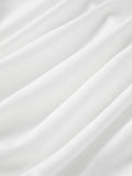Women Square Neck White Tank Tops Ruched Design Sleeveless Solid Color Slim Fit Crop Tops Summer Vest Shirts
