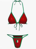Extreme Mini Micro Brazilian Bikini Women Swimwear Female Swimsuit Two-pieces Bikini Set Thong Halter Bathing Suit Swim Lady
