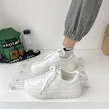 2022 Fashion Spring New Designer Hot Sale White Shoes Female Platform Sneakers Women Tenis Feminino Casual Female Shoes Woman