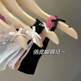 New Cotton Crotch Low Waist Lace Panties Briefs Satin Silk Underwear for Women Cross Belt Bow Lace Briefs Female Lingerie