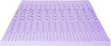 5-Zone Memory Foam Mattress Topper With Lavender Infusion