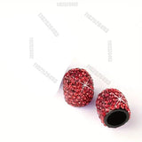 Diamond Crystal Motorcycle Car Tire Valve Caps 4/2pcs Shining Dust-proof Wheel Valve Cover Vehicle Bling Valve Cap Styling Toos