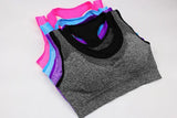 6 Colors Sports Bra Women Cross Hollow Back Gym Jogging Crop Top Female Tops Yoga Fitness Shockproof Vest Sport Bras for Women