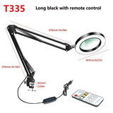72LED 8X/10X NEW Illuminated Magnifier USB 3 Colors LED Magnifying Glass for Soldering Iron Repair/Table Lamp/Skincare Beauty
