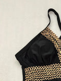 2026 Mesh Swimsuit Women One Piece Black Strappy Large Plus Big Size Swimwear Female Bathers Bathing Swimming Swim Suit 0XL-5XL