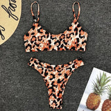 2026 Snake Leopard Brazilian Bikini Female Swimsuit Women Swimwear Two Pieces Bikini Set High Cut Bathing Suit Swim Beach Wear