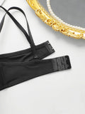 Sweet retro new Chinese style women's sexy bra with multiple colors Lace bra Pulling bra underwear B6086