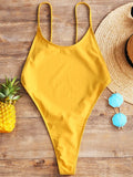 Extreme Mini Micro G String One Piece Swimsuit Women Thong Swimwear Female Backless Monokini High Cut Bathing Suit Swim Beach