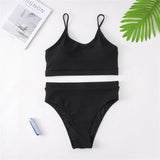 0XL - 4XL 7 Colors Bikini Plus Size Large Size Swimwear Women Swimsuit Female Two-Pieces Bikini Set Bather Bathing Suit V3774B