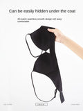MOYISU Desire Triangle Cup Women Summer Thin Small Chest Gathered To Show A Large Pair of Breast Anti-sag No Underwire Bra Women