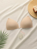 Invisible underwear seamless beauty back and chest patches front button closure reusable women bra C2431