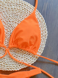 Sexy Triangle Mini Bikini Sets Micro Thongs Swimsuit Women Bathing Suit Biquini Bandage Beachwear Print Swimwear Thong Bikini