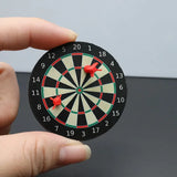 Mini Magnetic Dartboard Fridge Magnet Game with Adhesive