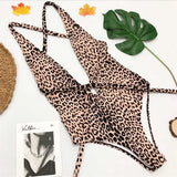 Long Strap Wrap Around Swim Suit For Women Swimwear One Piece Swimsuit Female Bather Snake Print Bathing Suit Beach V852SW