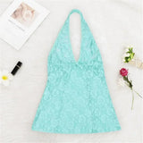Women's Nighties Summer Lace Nightdress Underwear Sexy Lingerie Nightgown Female Underwear Dress Panties Sleepwear