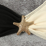 2024 Bikinis Push Up Women Swimsuits Sexy One Shoulder Swimwear Brazilian Bikini Set Thong Biquini Female Starfish Beachwear