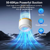Mini Electric Air Pump USB Rechargeable Automatic Vacuum Compression Machine for Food Fresh-Keeping Storage Bags Vacuum Pump