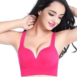 Sexy 3D Sports Bra Women Push Up Seamless Underwear Yoga Fitness Shockproof Vest Crop Tops Female Sujetador Sport Bras for Women