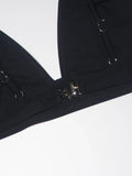 Ladies Bikini Set V-Neck Back Strap Design Adjustable Shoulder Straps High Waist Swimsuit Perfect for Beach And Pool