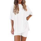Plus Size 3XL Sleepwear Summer New Fashion Casual Loose Women Pajama Set Pijamas Feminino Women Pajamas Set Pijamas De Mujer