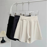 Women's High-Waisted Yoga Shorts with Pockets Quick-Drying Breathable for Summer Outdoor Training Running Pilates Fitness