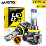 AUXITO 120W LED Headlight Kit 22000LM H11 H9
