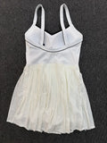 Women's Seamless Yoga Jumpsuit Sports Fitness Sleeveless Beautiful Back One-Piece Dress Workout Tennis Anti-exposure Jumpsuit