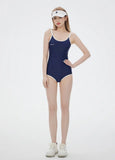 New year's one-piece swimsuit for women, conservative and slimming, gathering girls, Instagram style hot spring swimsuit