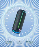 Ortizan X30 Portable Bluetooth Speaker 40W Outdoor IPX7 Waterproof Bass Boost Sound Box 3-EQ TWS Dual Pairing BT5.3 RGB Lights